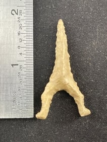 Unusual Drill Indian Artifact Arrowhead