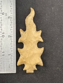 Tussinger Eccentric Indian Artifact Arrowhead
