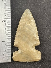 Side Notch Indian Artifact Arrowhead