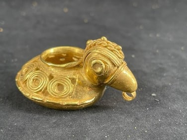 Tumbaga Tairona Gold Figurine UNKNOWN MATERIAL