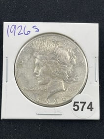 1926 S Peace Silver Dollar Coin