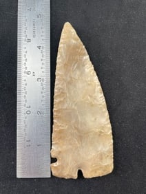 4 & 5/8" Cornertang from Texas Indian Artifact Arrowhead