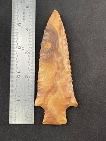 4 & 3/4" Pickwick from Tennessee Indian Artifact Arrowhead