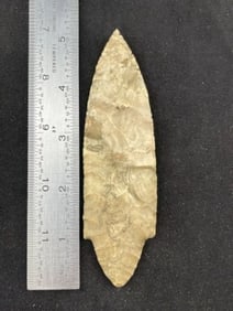 5" Adena Indian Artifact Arrowhead