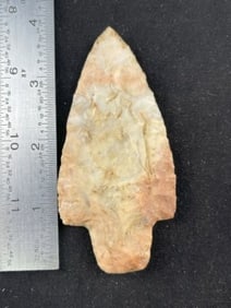 3 & 7/8" Adena Indian Artifact Arrowhead