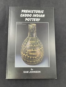 Hand Signed Sam Johnson Prehistoric Pottery Book