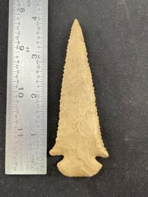 4" Dovetail Indian Artifact Arrowhead
