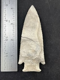 4 & 1/4" Hardin Indian Artifact Arrowhead