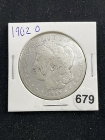 1902 O Morgan Silver Dollar Coin