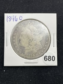 1896 O Morgan Silver Dollar Coin