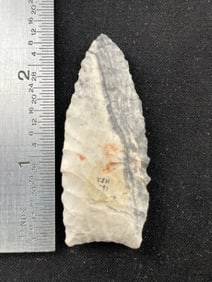 Agate Basin Indian Artifact Arrowhead
