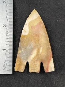 Calf Creek Indian Artifact Arrowhead