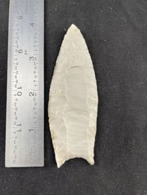 4" Clovis Indian Artifact Arrowhead