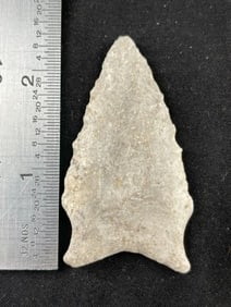 Dalton Indian Artifact Arrowhead
