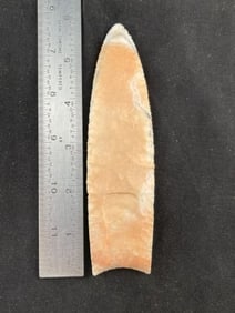 5 & 3/4" Clovis Indian Artifact Arrowhead