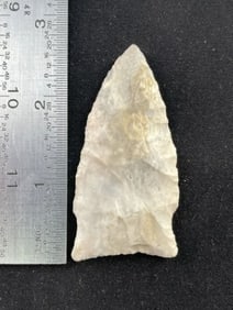 Dalton Indian Artifact Arrowhead