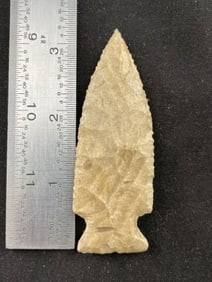 3 & 1/4" Benton Indian Artifact Arrowhead