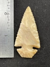 2 & 1/4" Dovetail Indian Artifact Arrowhead