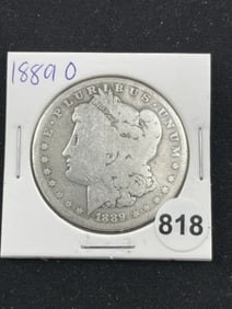 1889 O Morgan Silver Dollar Coin