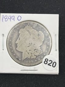 1899 O Morgan Silver Dollar Coin