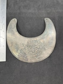 Medal Gorget Indian Artifact Arrowhead