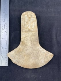 Engraved Spud Indian Artifact Arrowhead