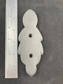 Lizzard Effigy Gorget Indian Artifact Arrowhead