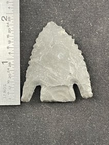 Calf Creek Indian Artifact Arrowhead