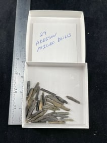 29 Addison Micro Drills Indian Artifact Arrowhead