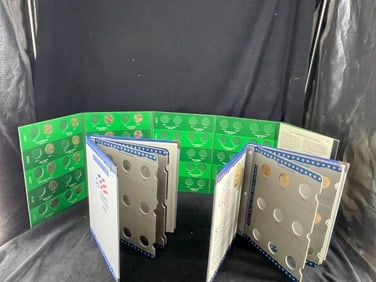 48 Golden Dollars with Holders Coins