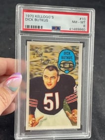 1970 Dick Butkus Football Card
