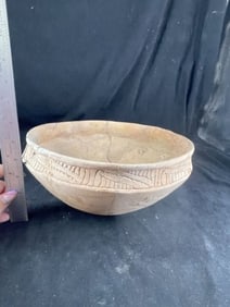 Caddo Bowl Indian Artifact Arrowhead