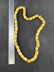 Trade Bead Necklace Indian Artifact Arrowhead