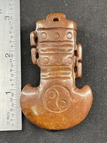 Chinese Jade Hongshan Figurine