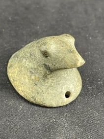 Bust Popeyed Birdstone Indian Artifact Arrowhead