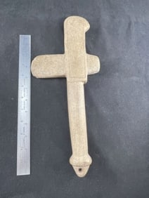 Monolithic Axe Indian Artifact Arrowhead