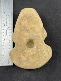 Spud Effigy Stone Pipe Indian Artifact Arrowhead