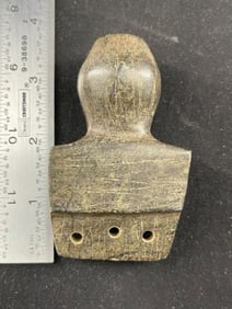 Stone Pipe Indian Artifact Arrowhead