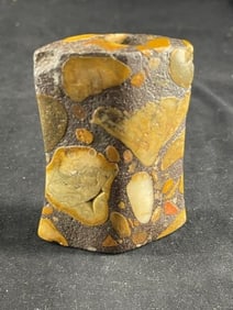 Bannerstone Indian Artifact Arrowhead