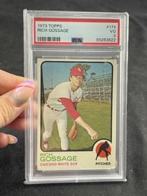 1973 Topps Rich Gossage Baseball Card