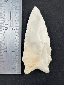 2 & 7/8" Dalton from Arkansas Indian Artifact Arrowhead