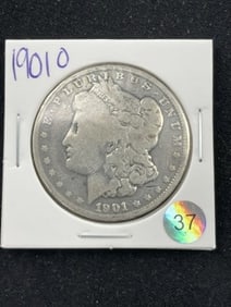 1901 O Morgan Silver Dollar Coin