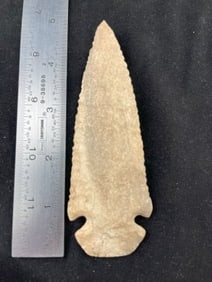 5" Dovetail Indian Artifact Arrowhead