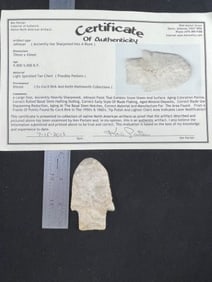 Johnson with Ken Partain COA from Illinois ex - Cecil Birk & Keith Kleinworth Collection