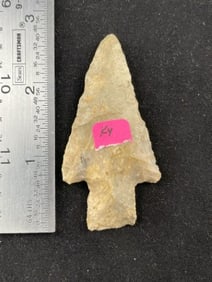 2 & 5/8" Hardin from Kentucky Indian Artifact Arrowhead