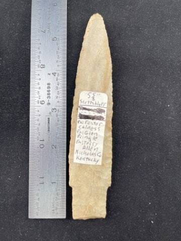 5 & 5/8" Scottsbluff ex - foster calness & Glynn Pringle ex - Terry Allen from Kentucky Indian (1 of 4)