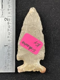 Side Notch from Kentucky Indian Artifact Arrowhead