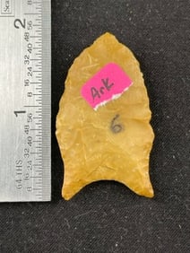 Dalton from Arkansas Indian Artifact Arrowhead