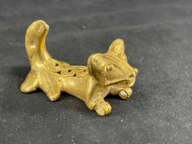 Tumbaga Tairona Gold Figurine UNKNOWN MATERIAL