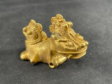 Tumbaga Tairona Gold Figurine UNKNOWN MATERIAL